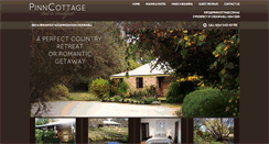 Desktop Screenshot of pinncottage.com.au