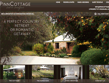 Tablet Screenshot of pinncottage.com.au